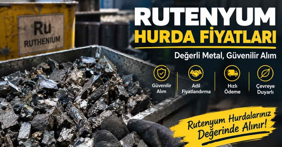 Rutenyum Hurda Fiyatları